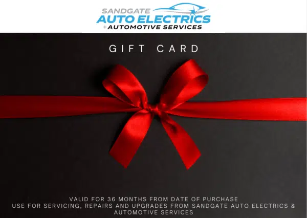 Sandgate Auto Electrics Gift Card - Give the gift of auto care