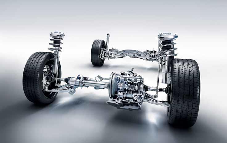 Car suspension: Absorbing bumps and ensuring a smooth ride