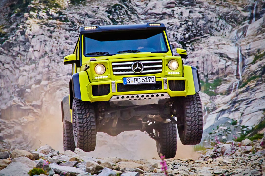 G 550 4x4 squared Hero