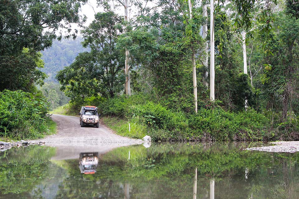 conondale national park 4wd creek crossing