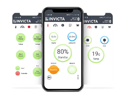 Invicta mobile app - control your Invicta device