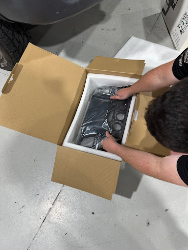 Unboxing a new premium head unit for a Toyota Hilux upgrade