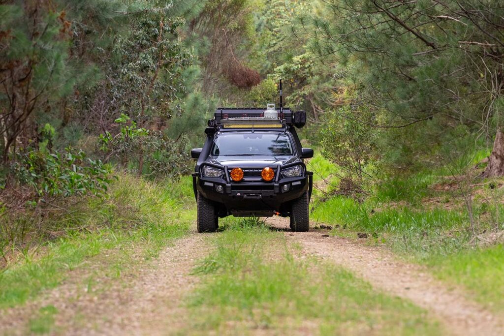 A DMAX Running a Lightbar and Spotlights