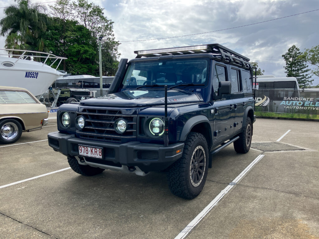 INEOS Grenadier: Wiring Spotlight And Lightbars To The High Beam Trigger