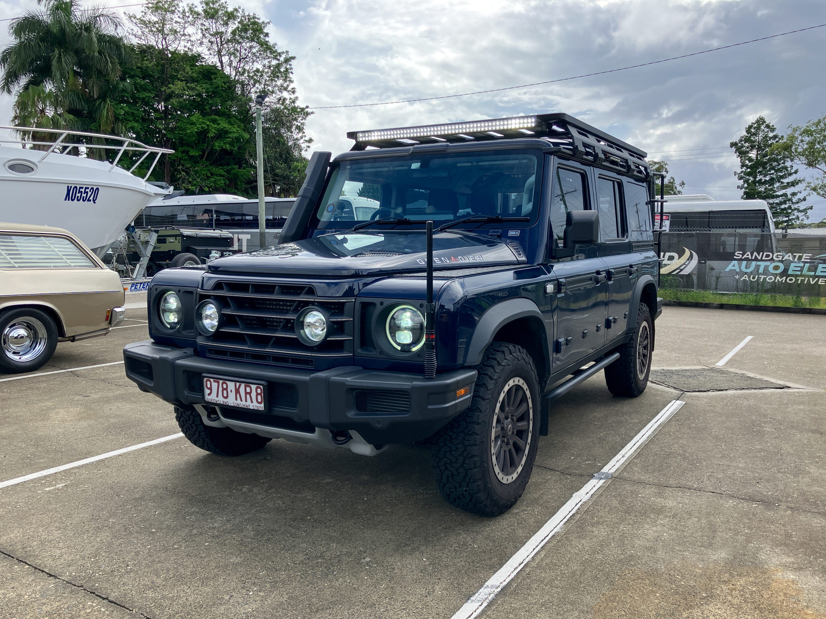 INEOS Grenadier: Wiring Spotlight And Lightbars To The High Beam Trigger