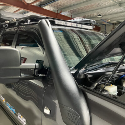 A TJM Snorkel on a Landrcuiser 4WD