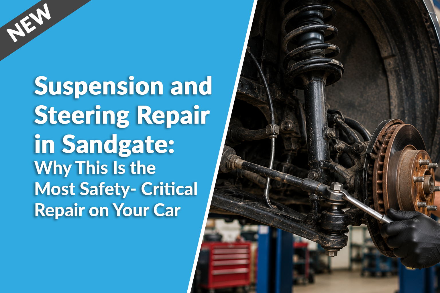 Suspension and Steering Repair in Sandgate Why This Is the Most Safety Critical Repair on Your Car